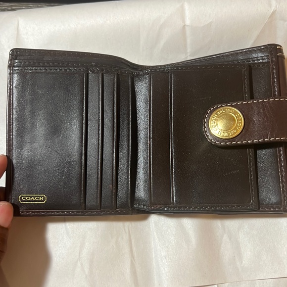 Small coach wallet signature - Picture 4 of 5